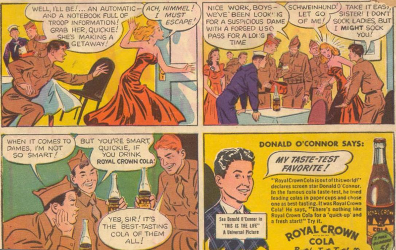 Illustration for article titled 10 Strangest Advertising Superheroes of the 1940s